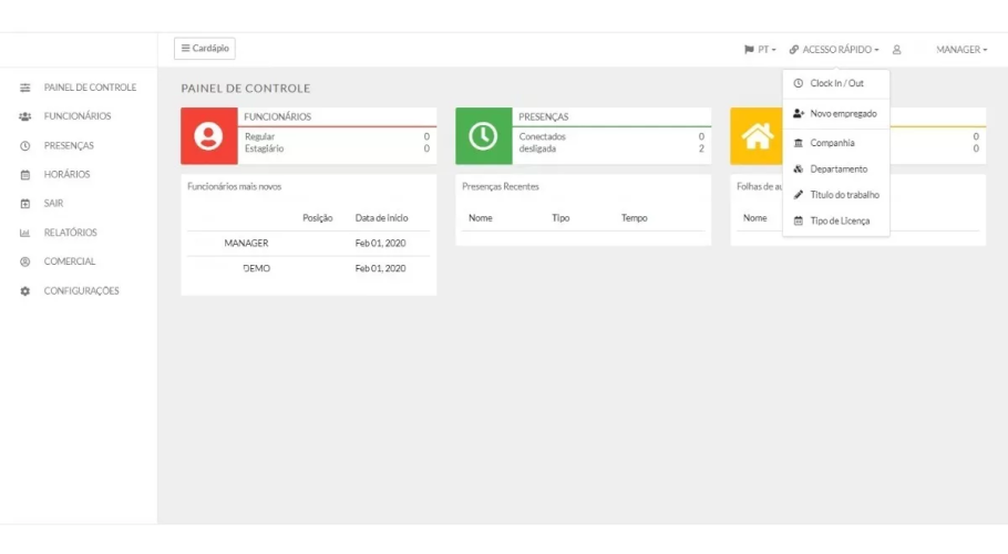 Sistema De Relógio De Ponto Para Funcionários - Imagem 3